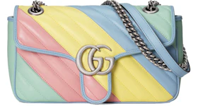 Gucci Marmont Shoulder Bag GG Small Pastel Multicolor