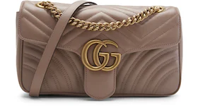 Gucci GG Marmont Small Matelasse Bag Dusty Pink
