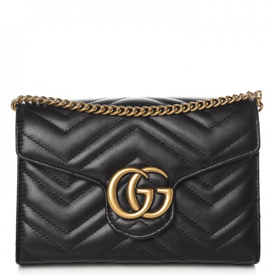 black and gold gucci wallet