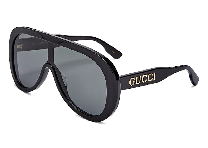 GUCCI GG1370S-001 99 Sunglass MAN ACETATE | Black Men's Sunglasses | YOOX