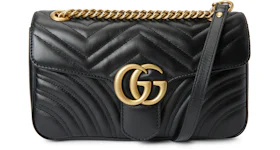 Gucci GG Marmont Small Matelasse Bag Black