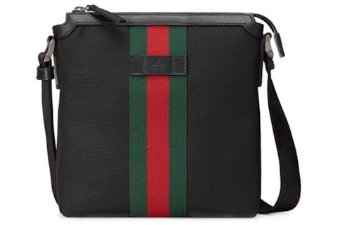 Bag Gucci Rucksäcke Schwarz Leder Gucci Messenger Bag Black In