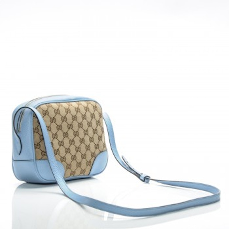 Gucci Bree Messenger Mini GG Canvas Blue JP