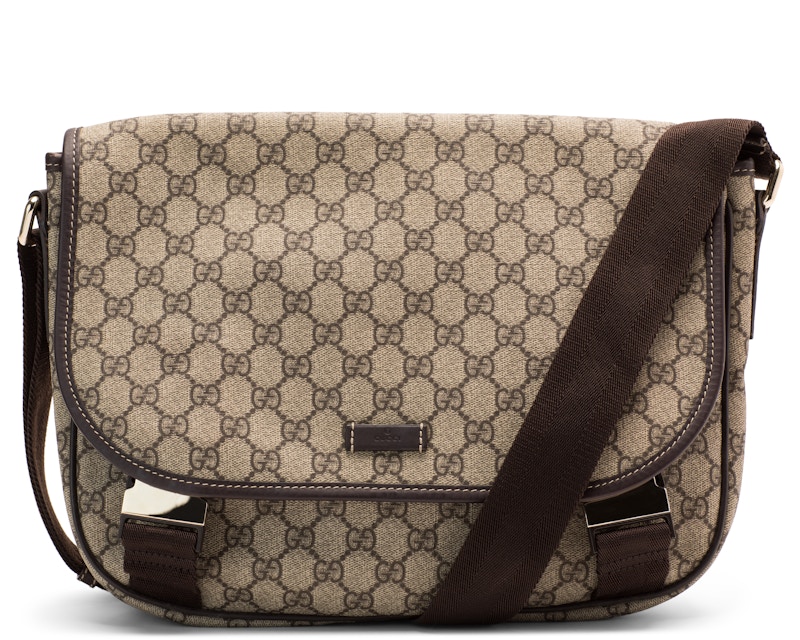 Gucci messenger bag on sale beige