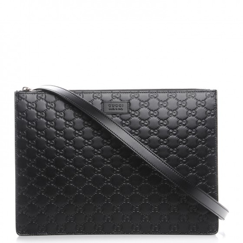 Gucci signature messenger best sale