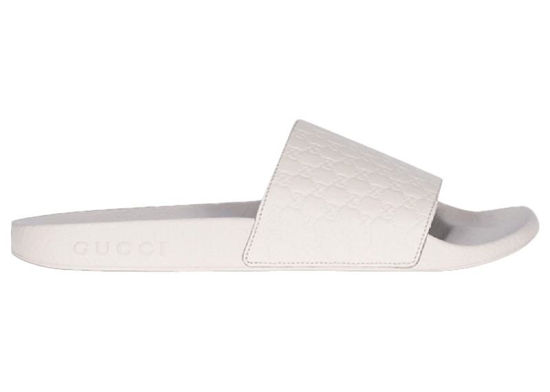 Gucci slides white mens online