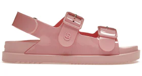 Gucci Mini Double G Sandal Pastel Pink Rubber