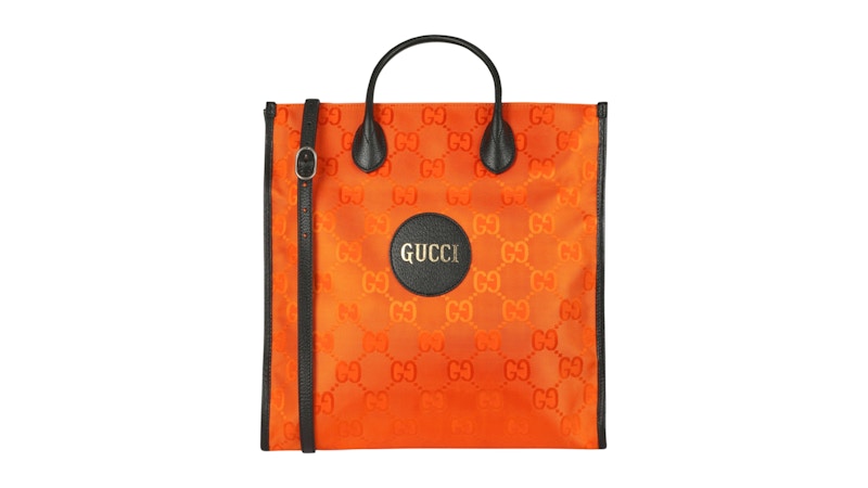 Gucci Monogram Off The Grid Tote Bag Orange