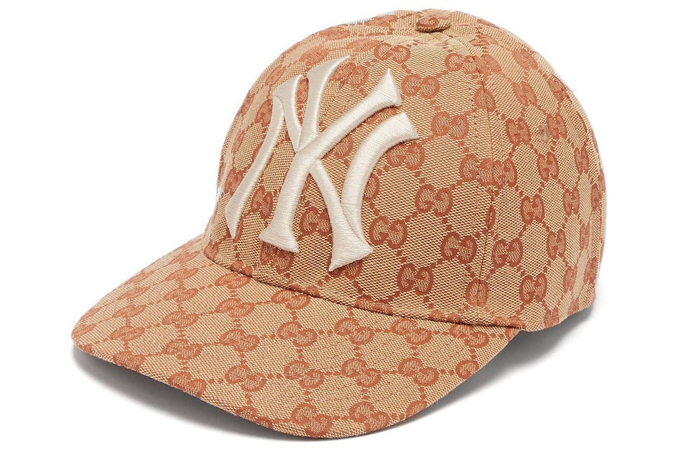 Gucci NY Yankees-logo GG Cap Beige