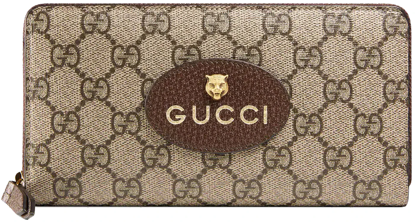 Gucci Neo Vintage GG Supreme Zip Around Wallet