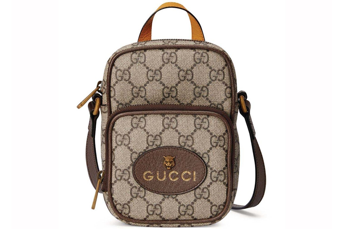 Pre-owned Gucci Neo Vintage Mini Bag Beige/ebony