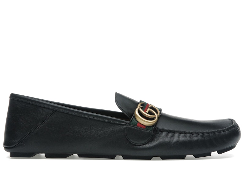 Gucci Noel Driver Loafer Black Men's - 450891 DTM10 1060 - US