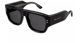Gucci Nouvelle Vague Square Sunglasses Black (0400017942423)