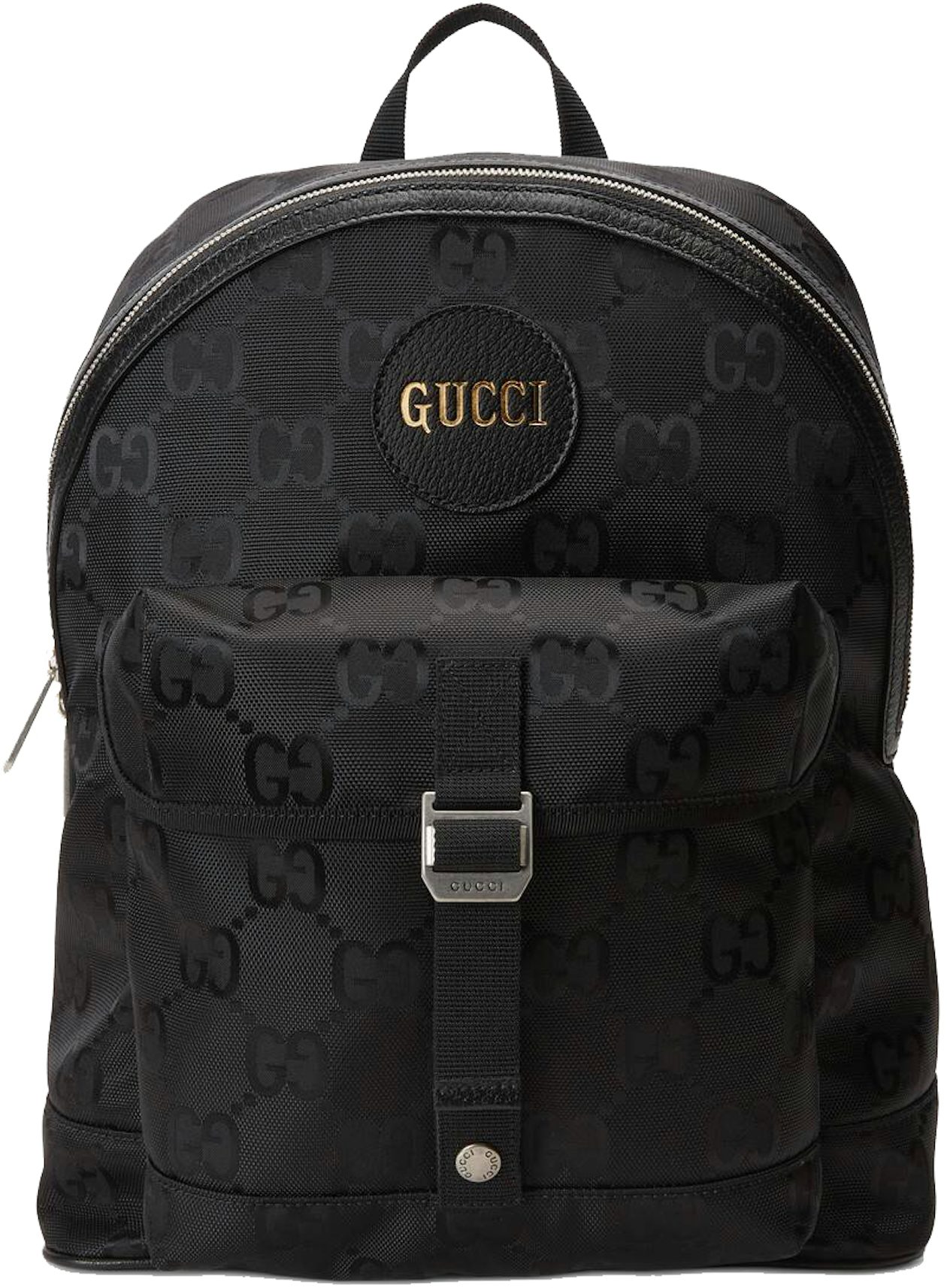 Gucci Off The Grid Backpack Black in Nylon with Palladium-tone - US