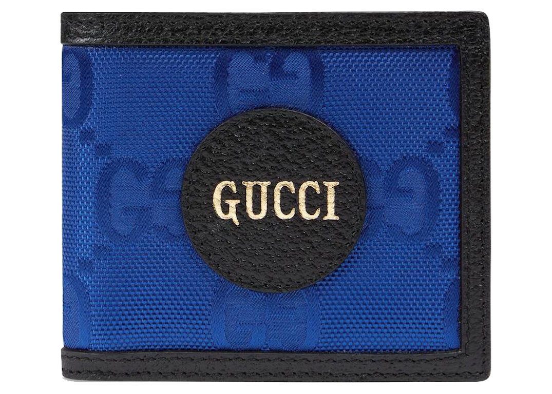 Pre-owned Gucci Off The Grid Billfold Wallet Blue