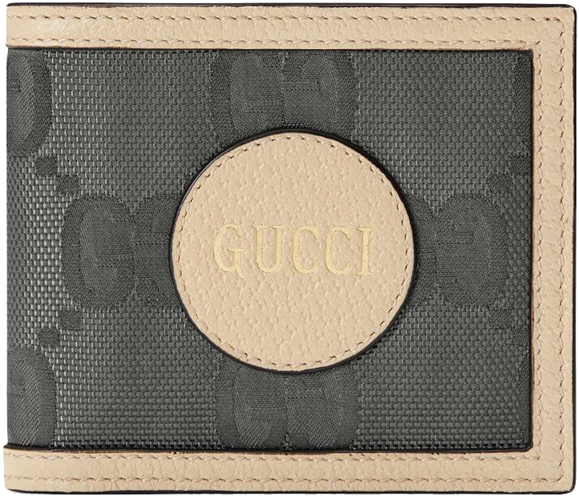 Gucci The Grid Billfold Wallet Grey in Econyl Nylon -