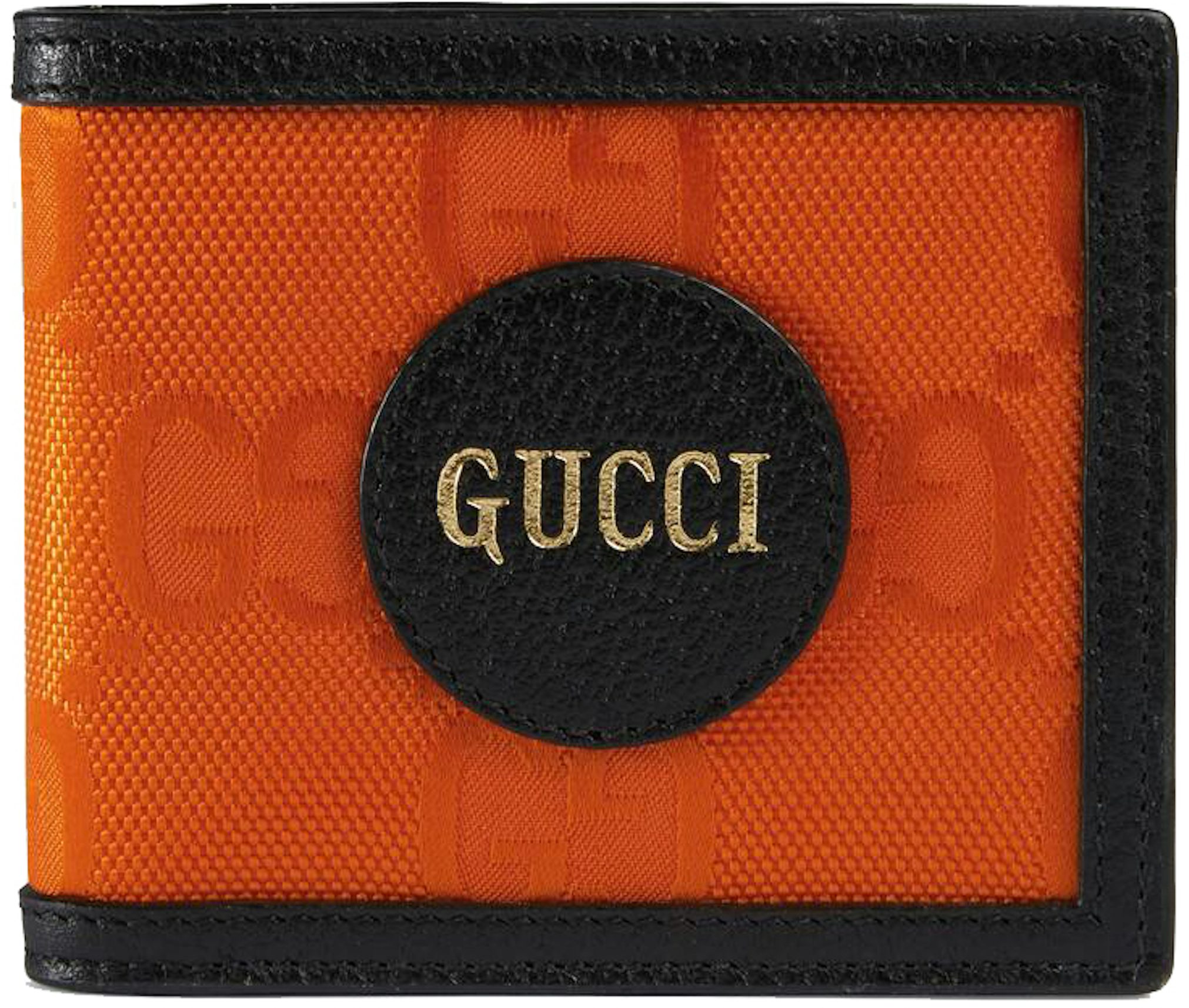 Gucci Off The Grid Billfold Wallet Orange in Econyl Nylon - US