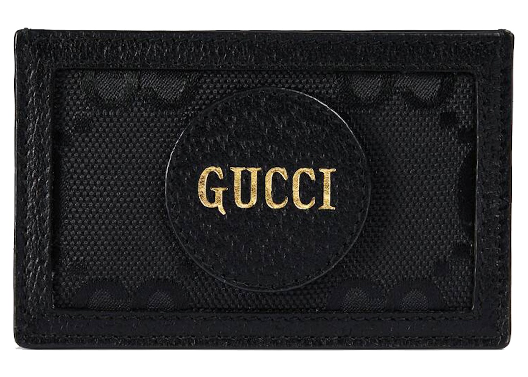 Pre-owned Gucci Off The Grid Card Case Black