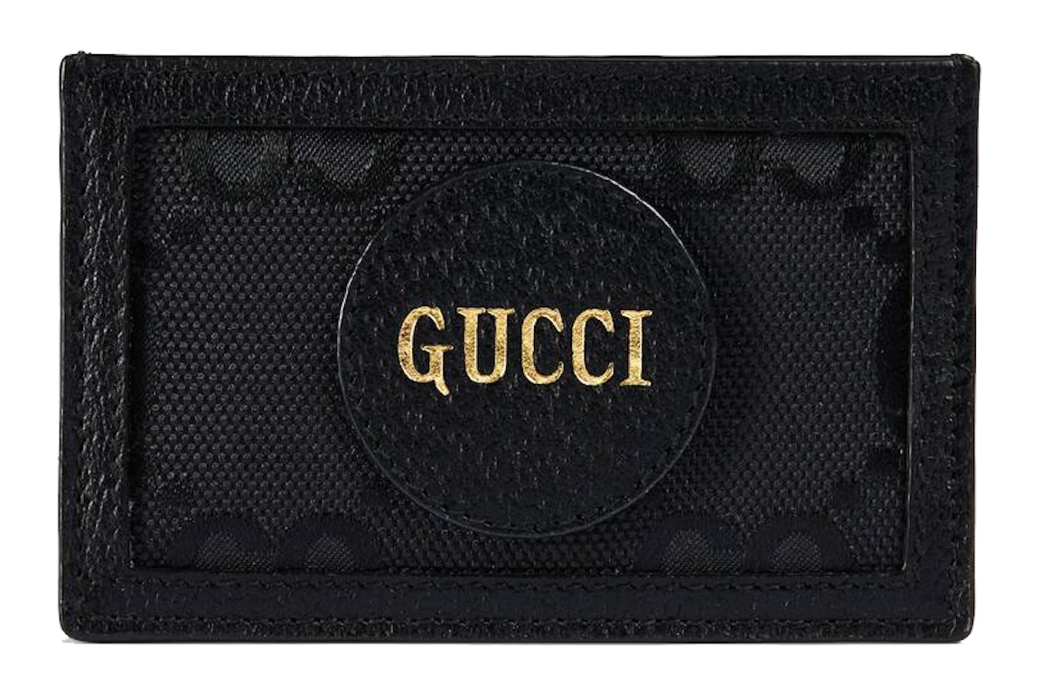 Pre-owned Gucci Off The Grid Card Case Black
