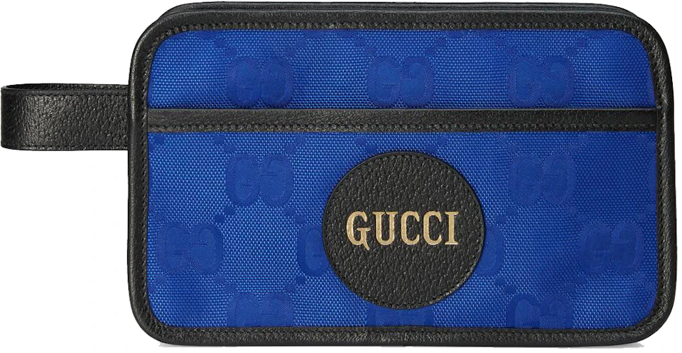 Gucci Off The Cosmetic Blue in Econyl Nylon with Palladium-tone