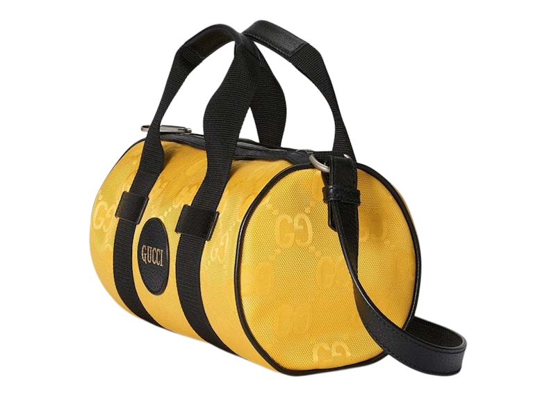 Gucci Off The Grid Crossbody Bag Yellow in Nylon with Silvertone US