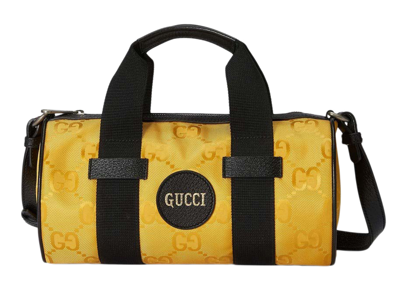 Gucci Off The Grid Crossbody Bag Yellow in Nylon with Silver tone JP