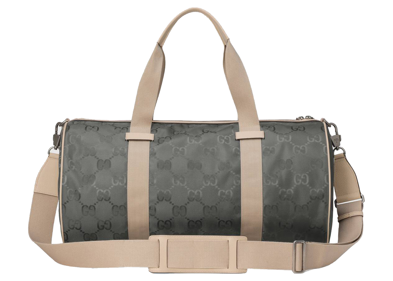 Leather travel bag Gucci Beige in Leather - 39437683