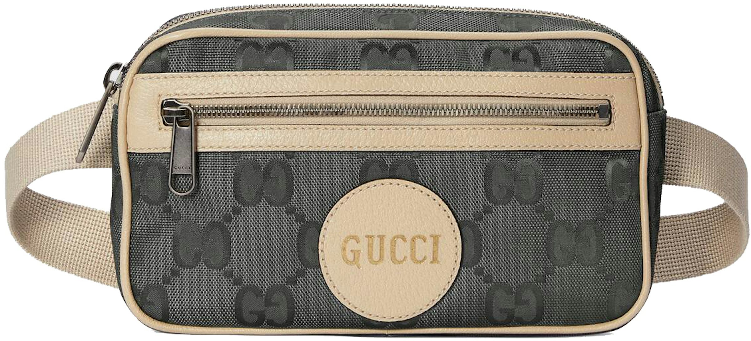 Gucci Off The Grid GG Belt Bag Dark Grey in Econyl Nylon with  Palladium-tone - US