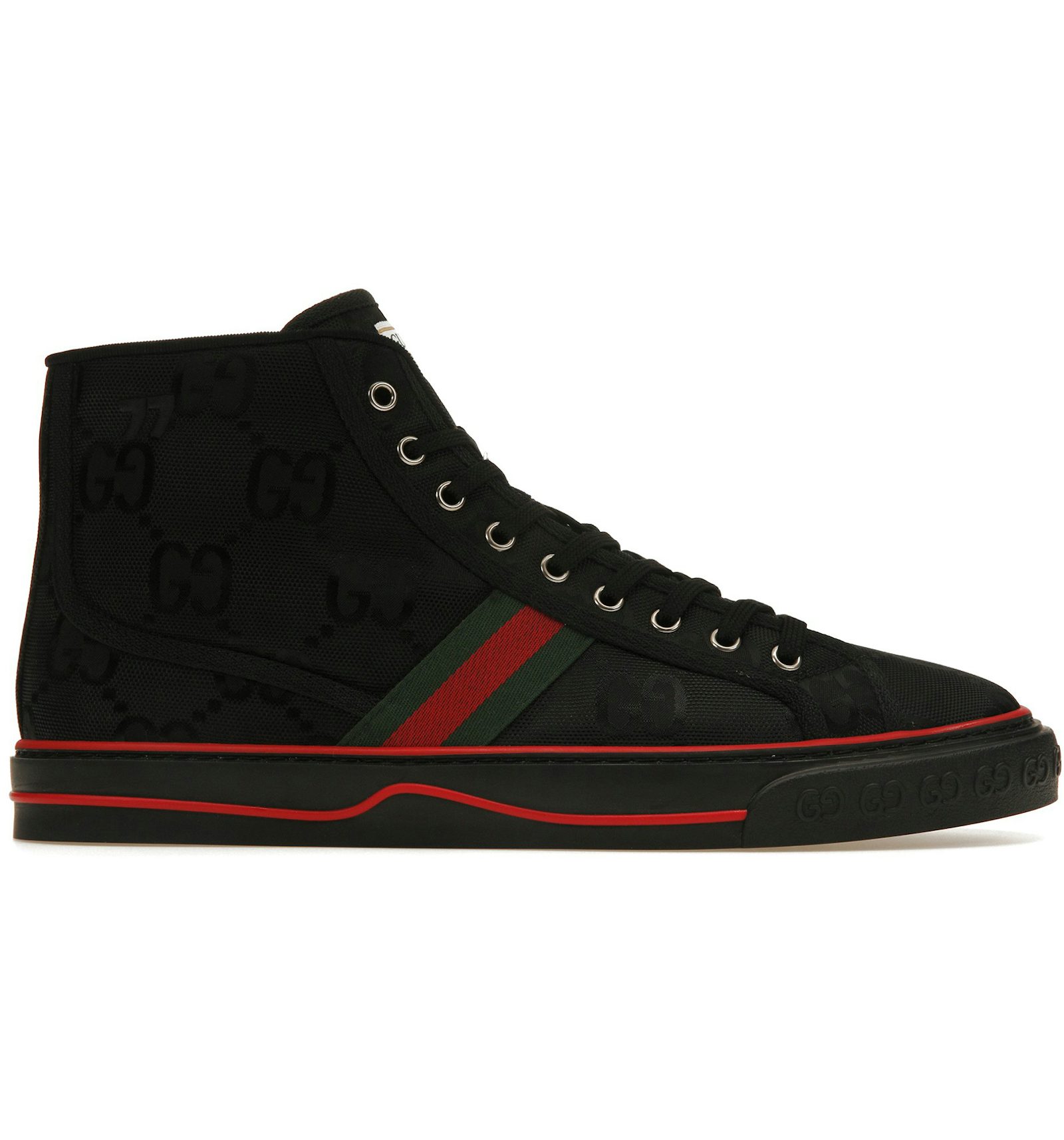 Gucci black high top shoes Clearance