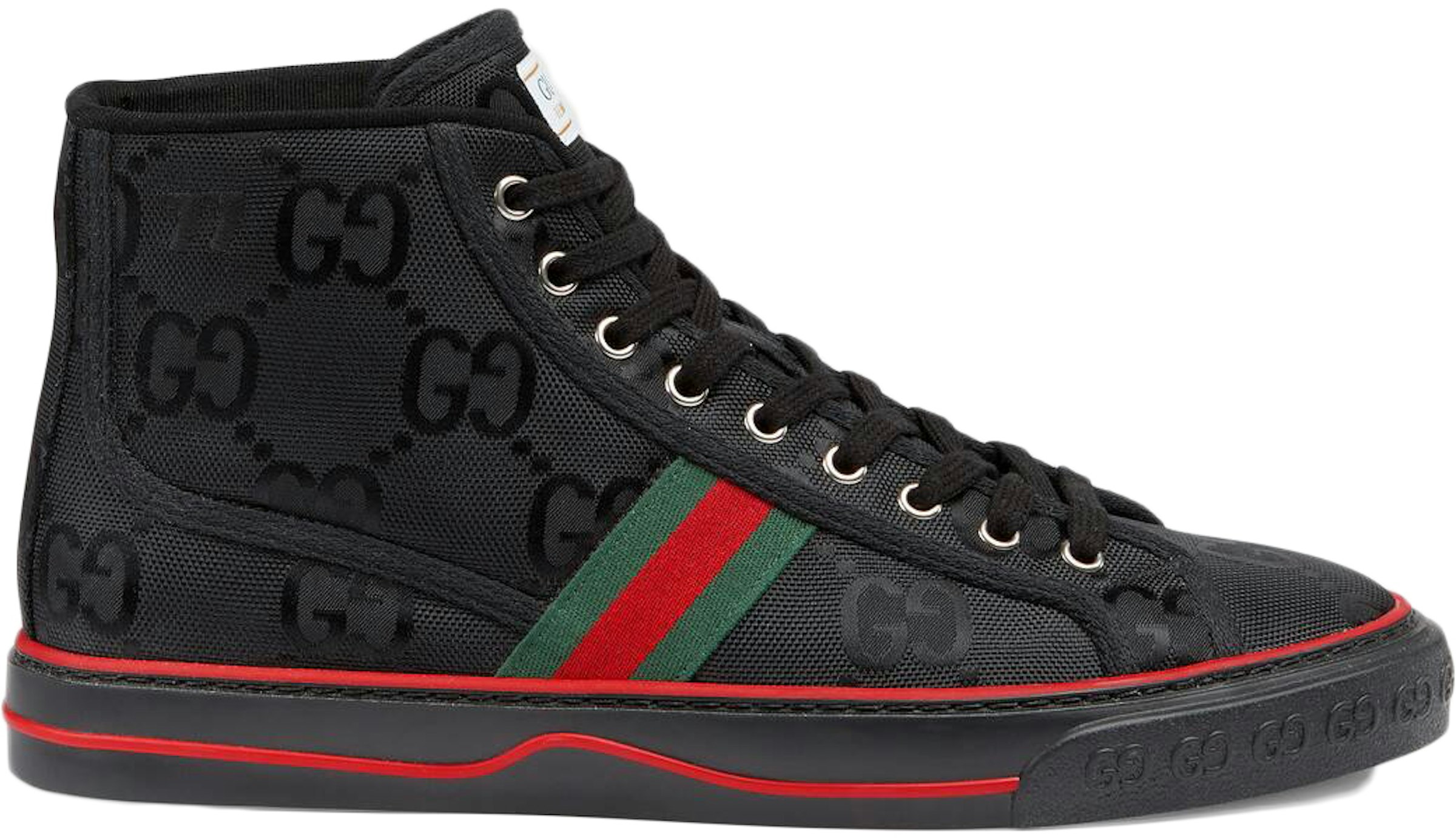 Gucci Off The Grid High Top Black GG Men's - 628717 H9H80 1074 US