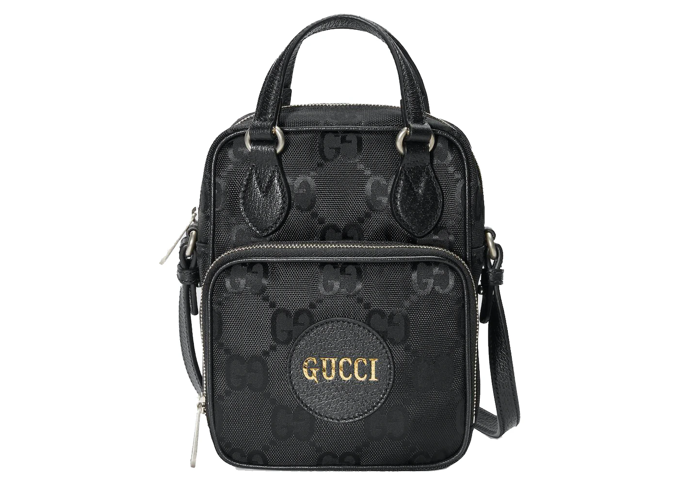 Gucci Off The Grid Shoulder Bag Black in Econyl Nylon with Palladium ...