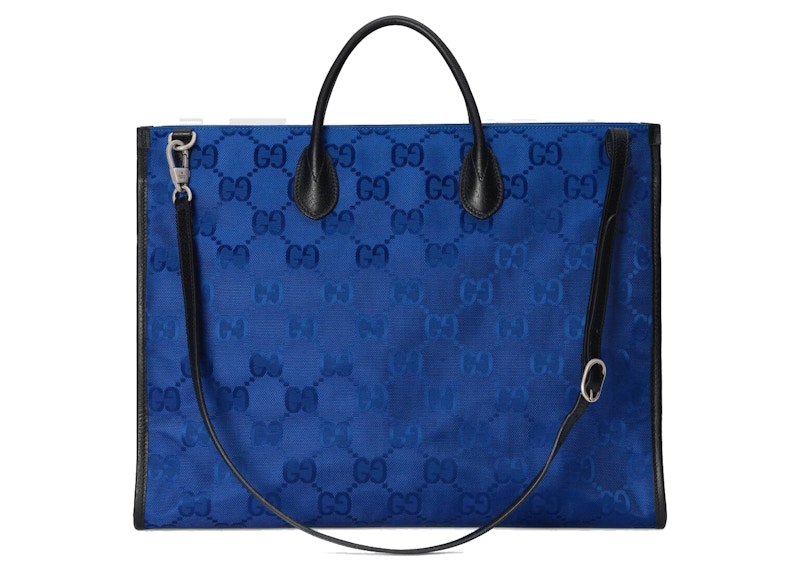 Blue gucci tote discount bag