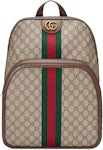 Gucci Blooms GG Supreme Monogram Backpack Blue - DDH