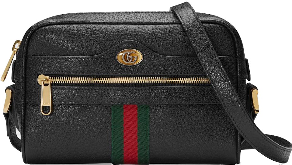 Gucci Ophidia Handbag Small GG Supreme Beige/Ebony in Canvas/Leather with  Gold-tone - US