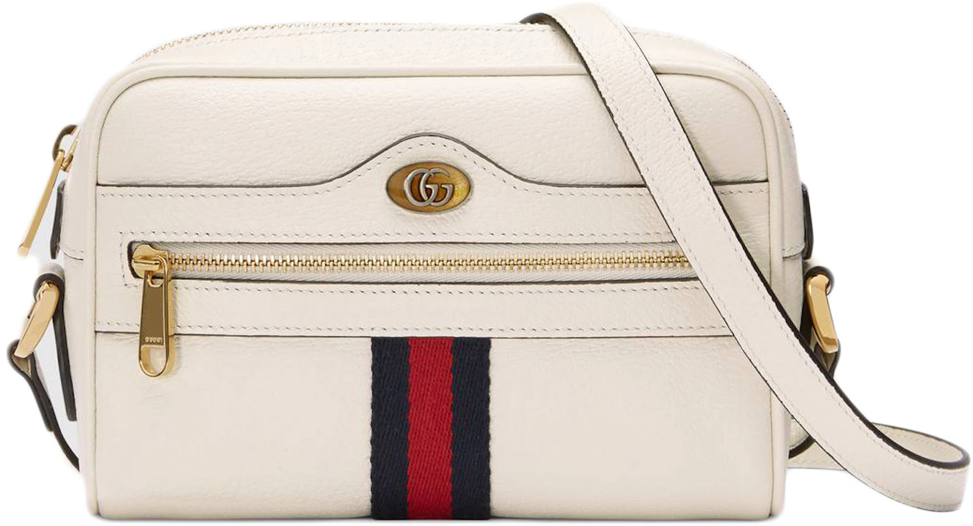 Gucci Ophidia GG Small Crossbody Bag in White for Men