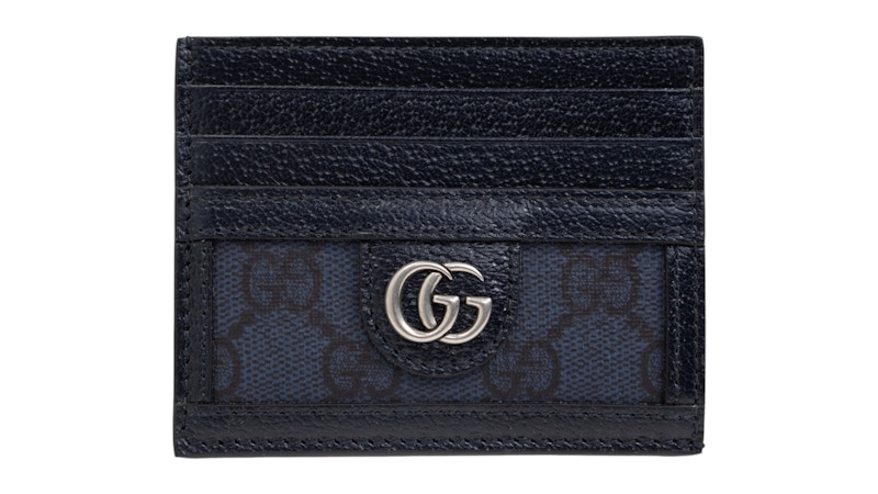 Gucci Ophidia Card Case Dark Blue