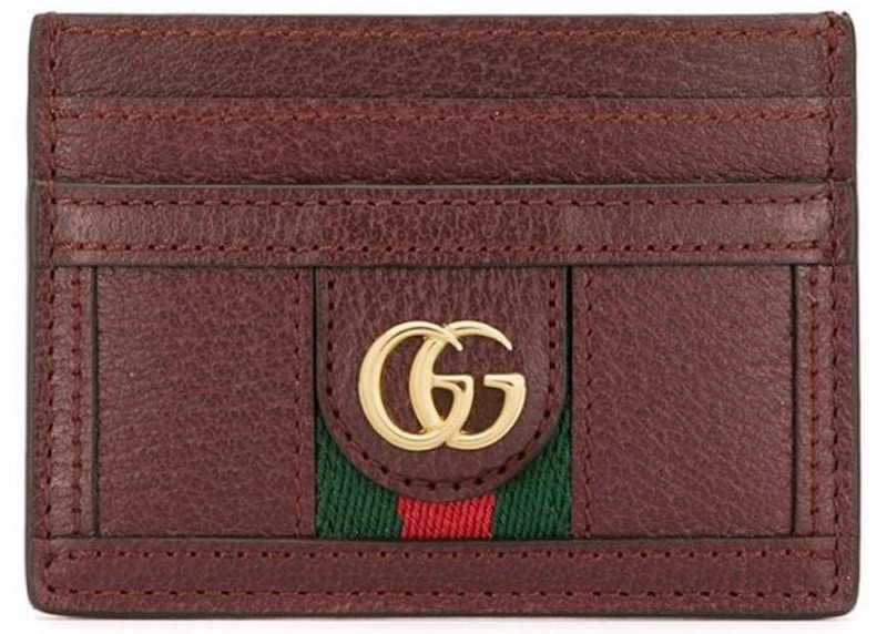 Gucci Ophidia Card Holder Red
