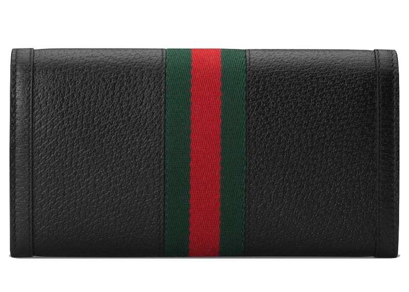 Gucci ophidia leather continental wallet on chain hot sale