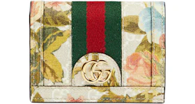 Gucci Ophidia GG Floral Card Case Multi