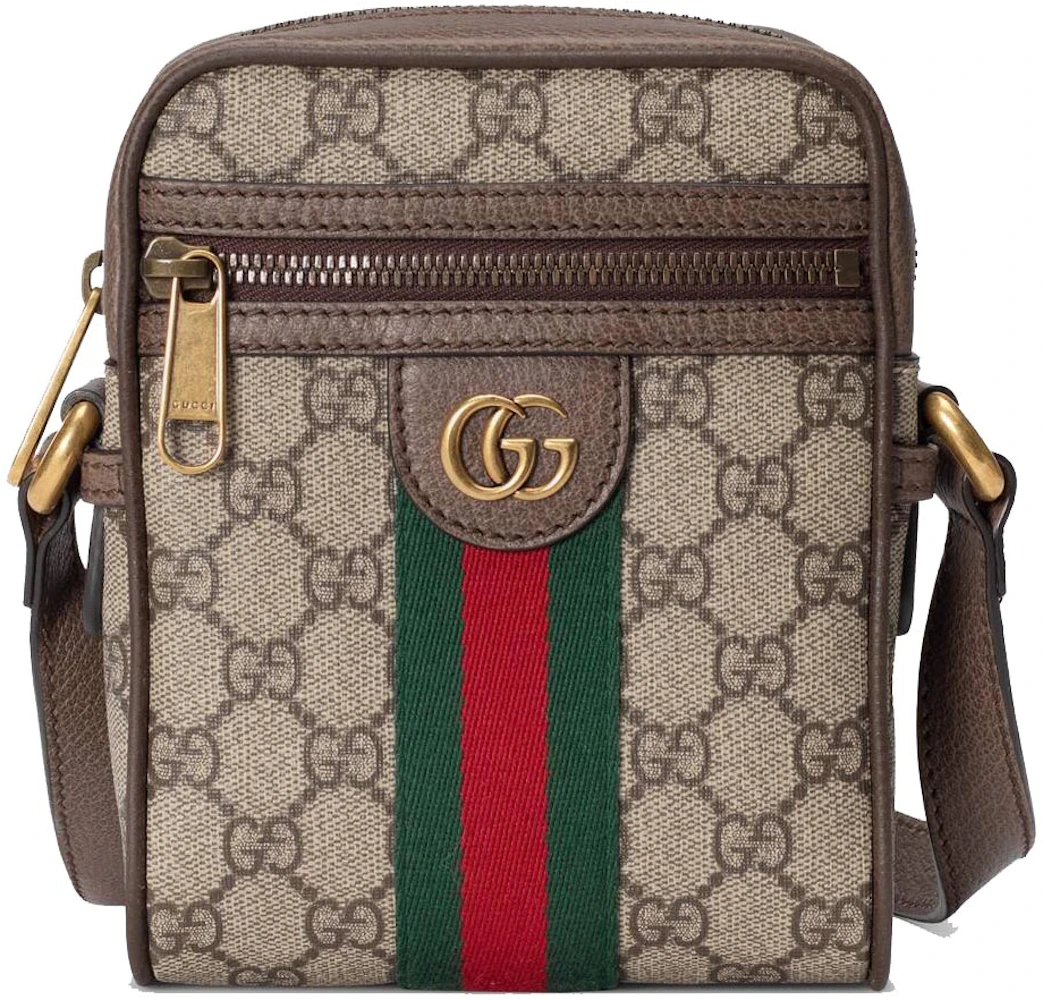 Gucci Ophidia GG Shoulder Bag Beige/Ebony in Supreme Canvas with ...