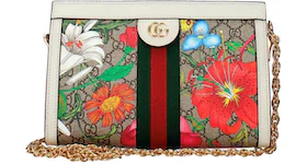 Gucci Ophidia GG Shoulder Bag Flora Ivory
