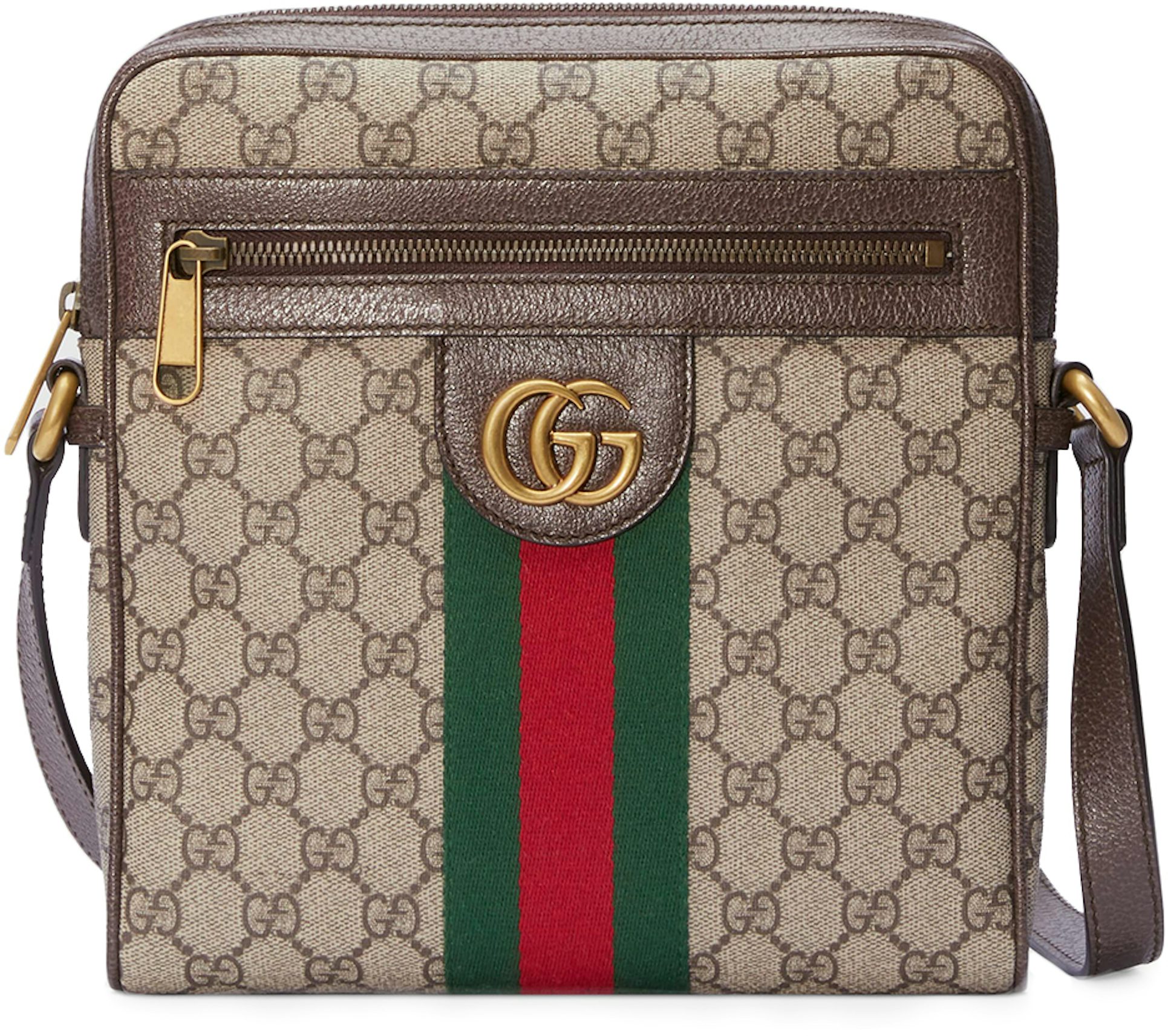 Gucci Men's Ophidia Leather-trimmed Tote Bag