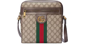 Gucci Ophidia GG Small Messenger Bag Beige/Ebony