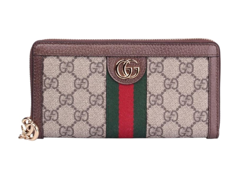 長財布 EBONY OPHIDIA GG WALLET Gucci-Ophidia-GG-Chain-Wallet-