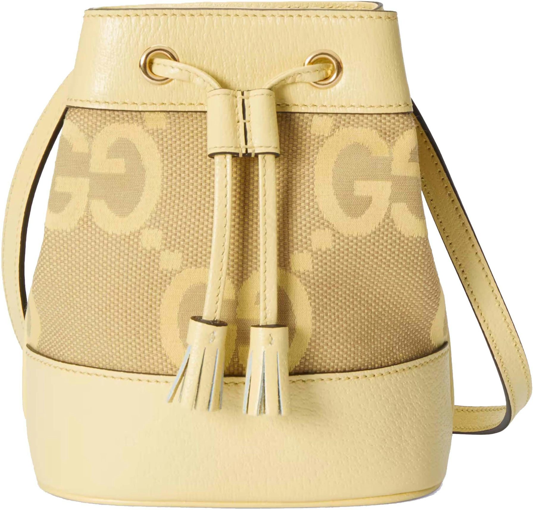 GUCCI Ophidia Mini GG Supreme Bucket Bag Beige/Ebony 550620