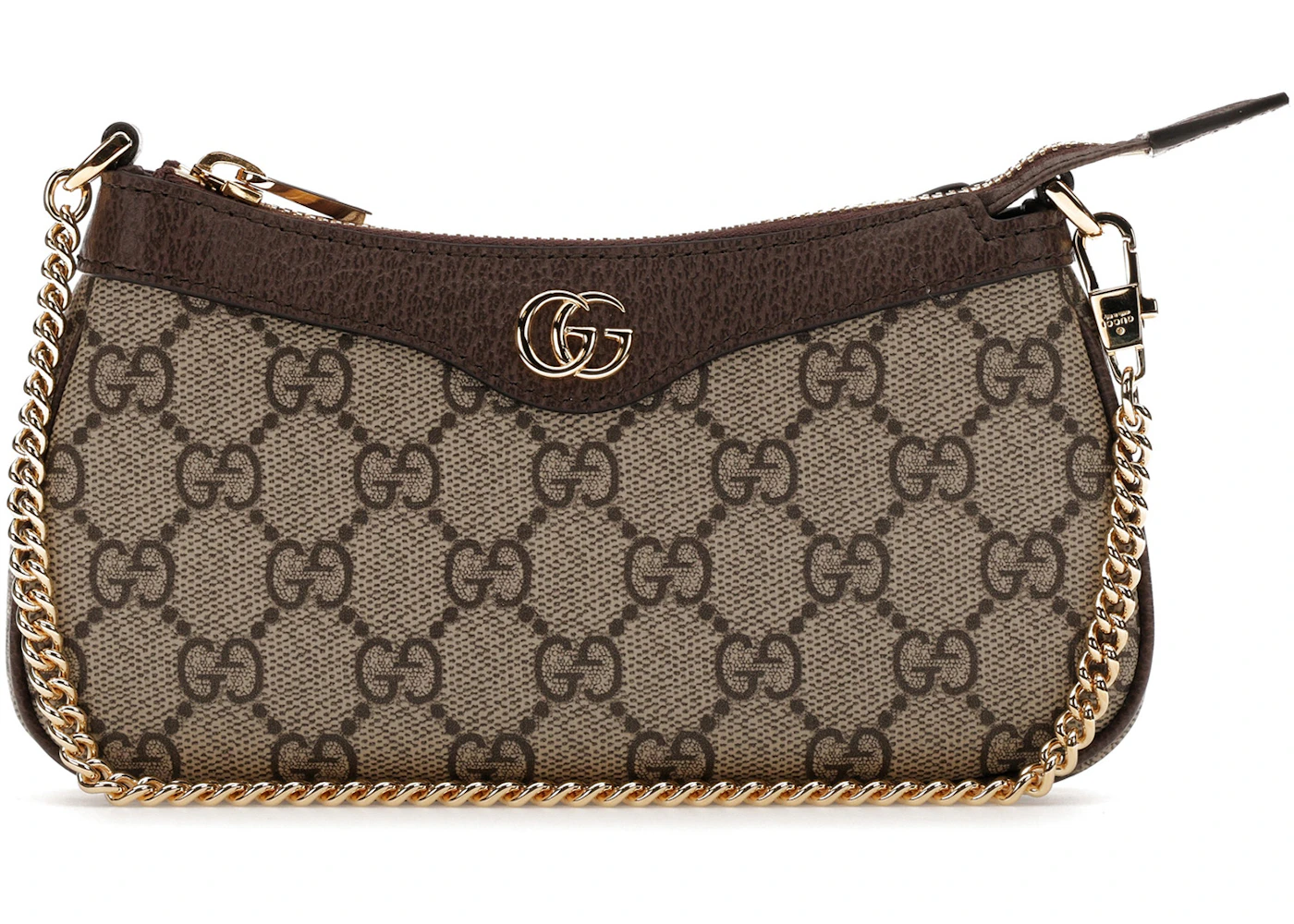 Gucci Ophidia Mini Bag Beige in Canvas with Gold-tone US