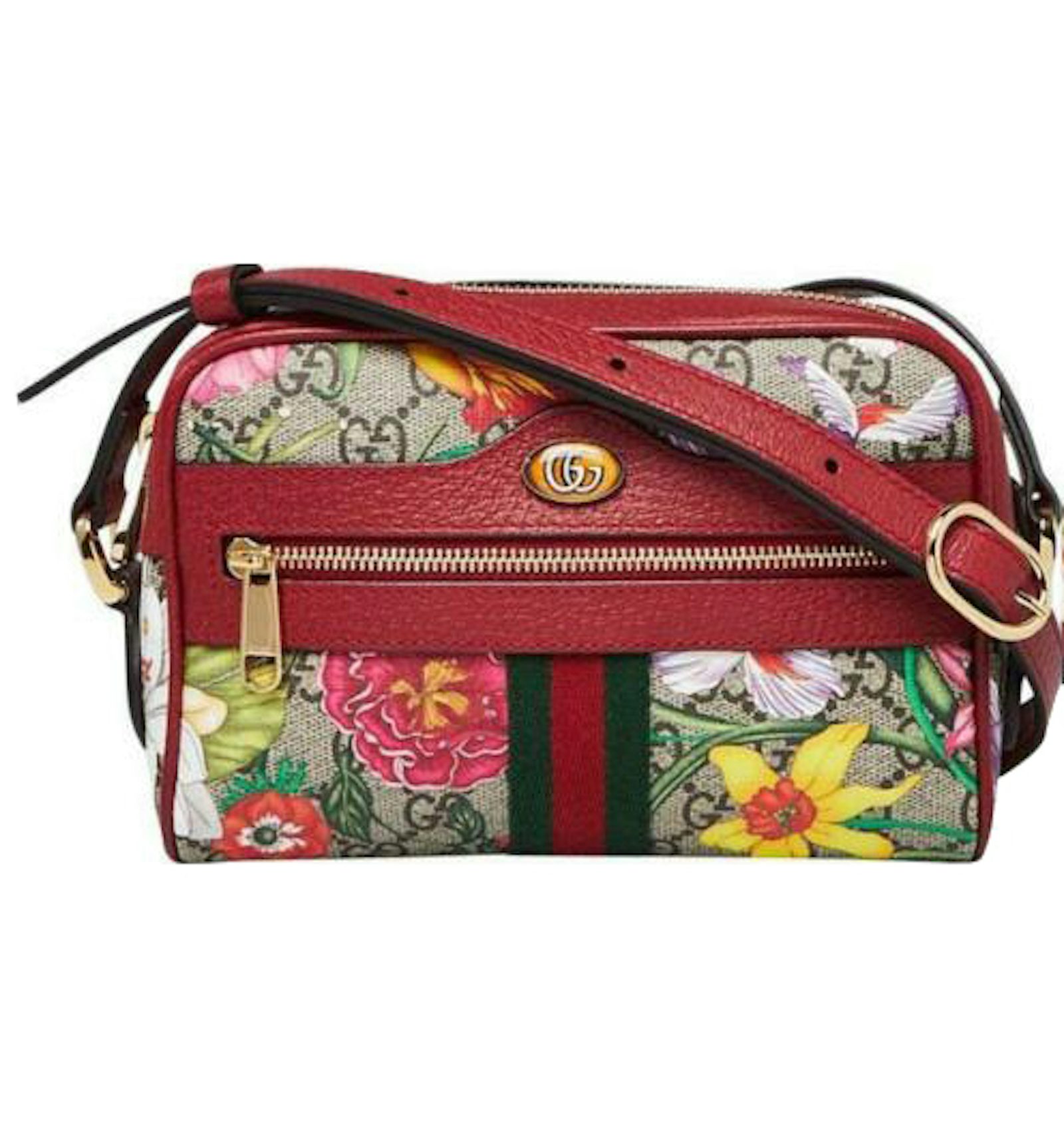 Ophidia gg flora shoulder bag Outlet