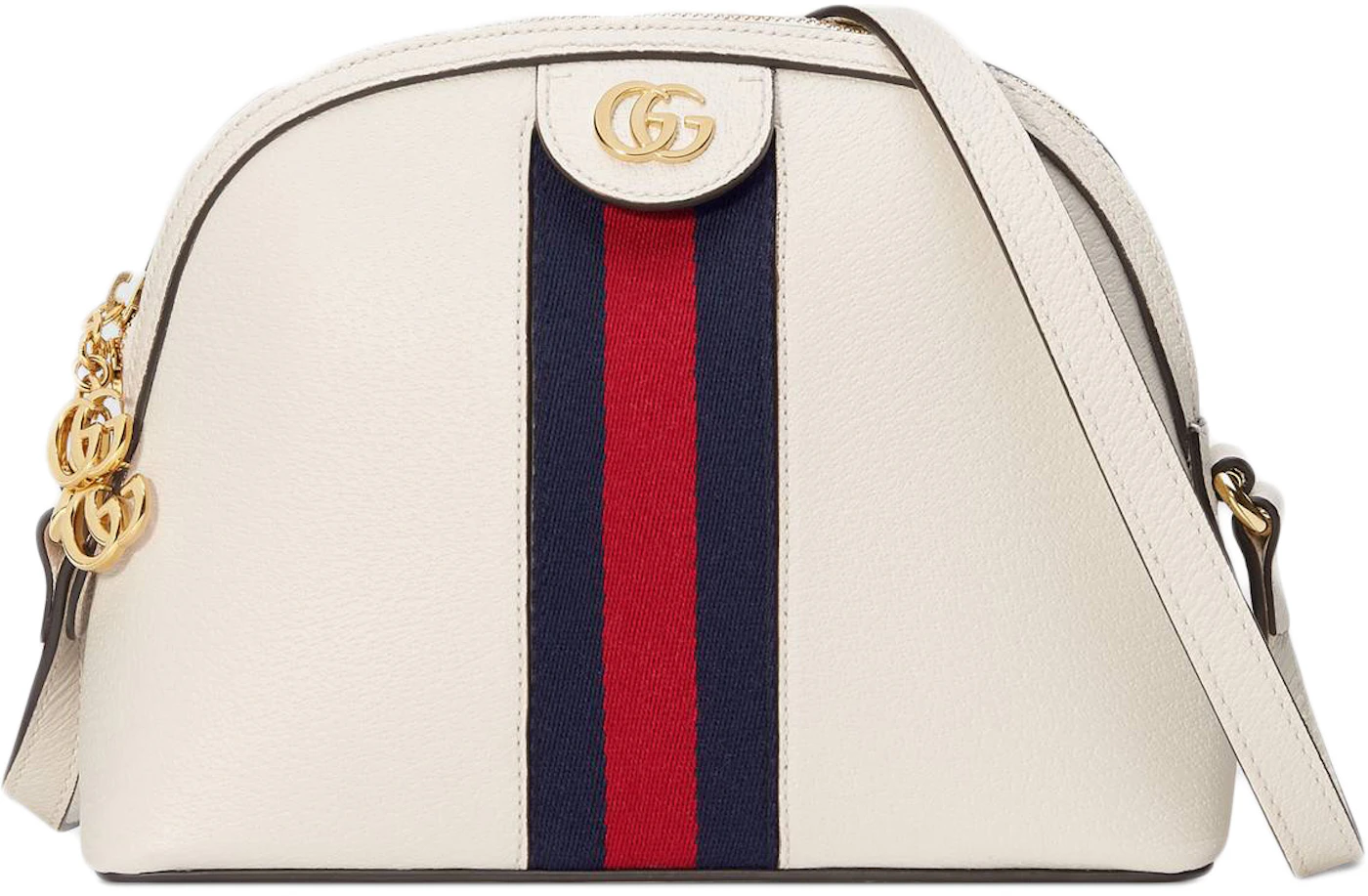Gucci Ophidia Small Shoulder Bag in White