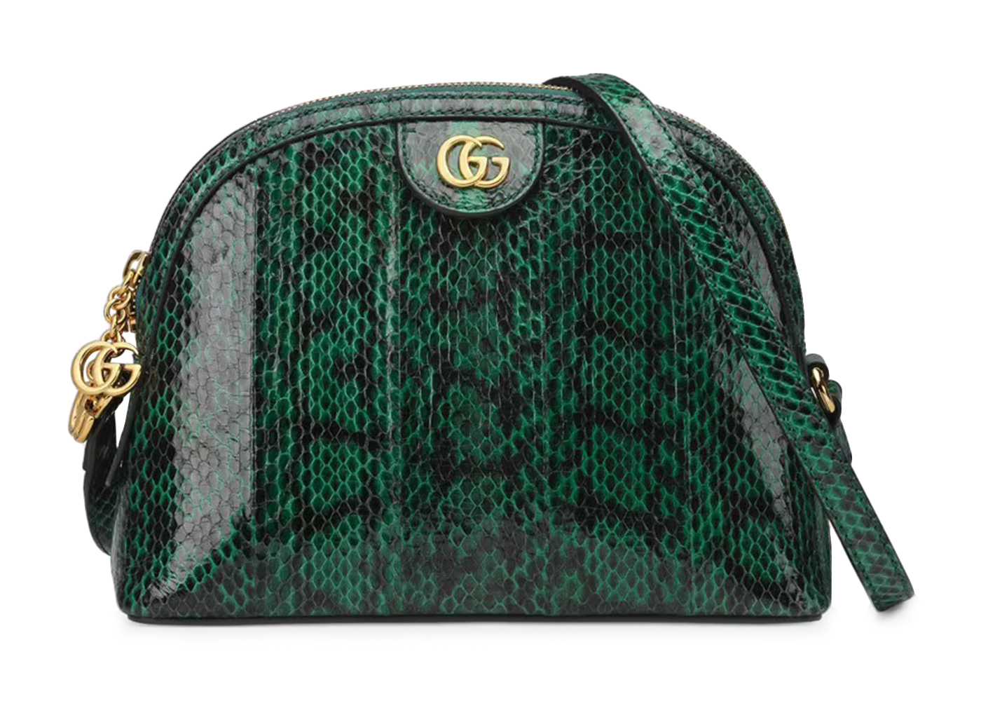 Authentic Gucci Metallic Python Leather 1973 Chain Small Shoulder Bag –  Paris Station Shop