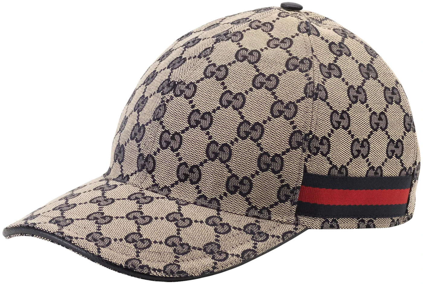 Gucci Original GG Canvas Baseball Hat With Web in Black for Men